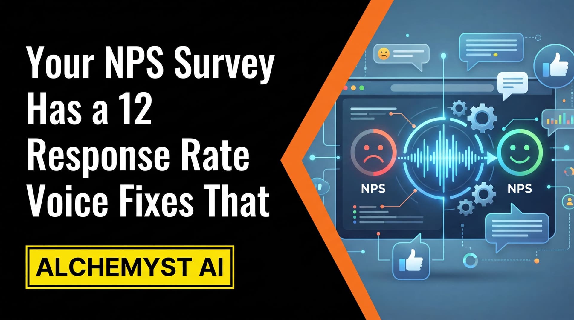 Your NPS Survey Has a 12% Response Rate. Voice Fixes That.